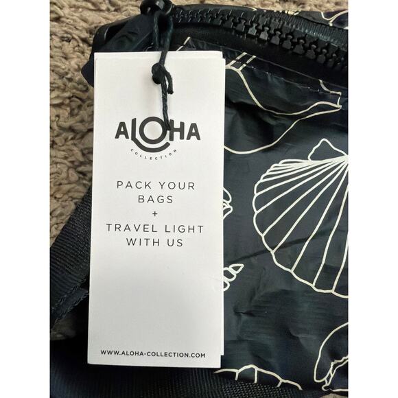 ALOHA COLLECTION MINI HIP PACK / SEASHORE / MOON SHIMMER/BLACK New - Picture 3 of 4